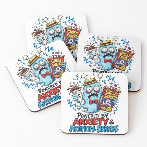 Item preview, Powered by Anxiety and Artificial Berries Shirt designed and sold by CerealBoxInk.