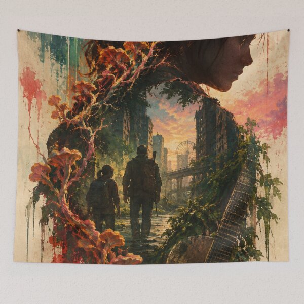 Item preview, Last of Us inspired artwork designed and sold by FeelTheDrawing.