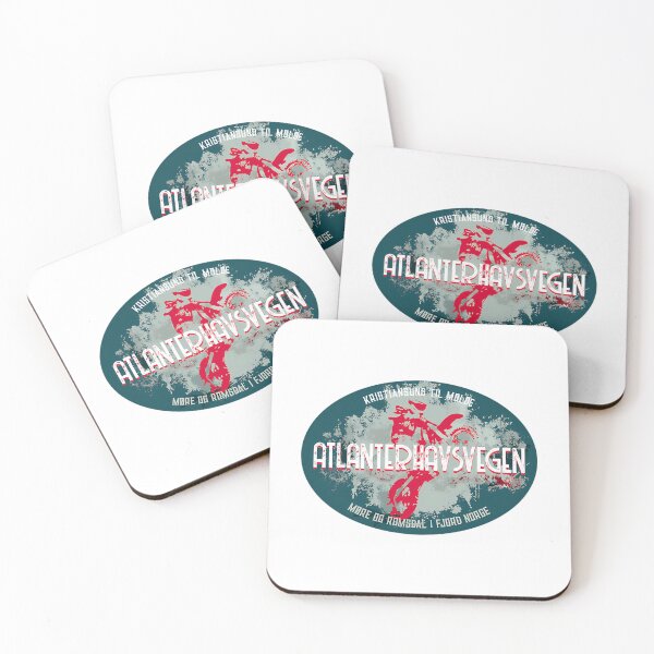 Item preview, CAtlanterhavsvegen 3 Norway Motorcycle T-Shirt  Sticker designed and sold by yulnsjo.