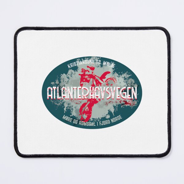 Item preview, CAtlanterhavsvegen 3 Norway Motorcycle T-Shirt Sticker designed and sold by yulnsjo.