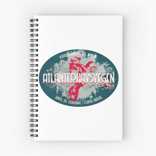 Item preview, CAtlanterhavsvegen 3 Norway Motorcycle T-Shirt  Sticker designed and sold by yulnsjo.