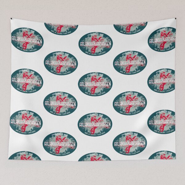 Item preview, CAtlanterhavsvegen 3 Norway Motorcycle T-Shirt  Sticker designed and sold by yulnsjo.
