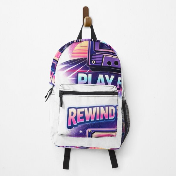 Item preview, Rewind Tomorrow – Play Forever Retro Cassette designed and sold by Selfique Bloom.