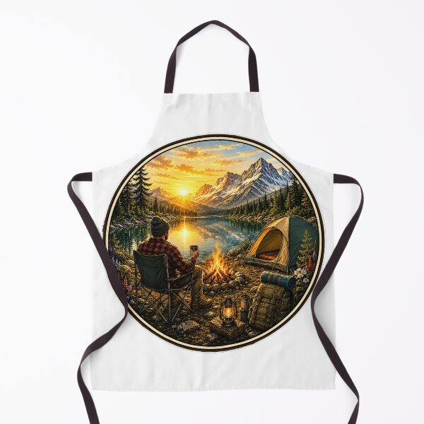Item preview, Solo Camping Sunset Escape designed and sold by DariaOltes.