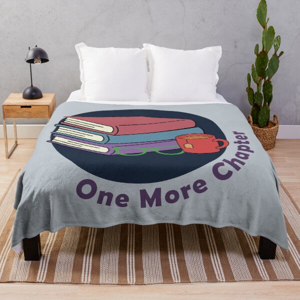 Item preview, One More Chapter | Cozy Tea & Books Reading Design designed and sold by Hallowed Artistry.