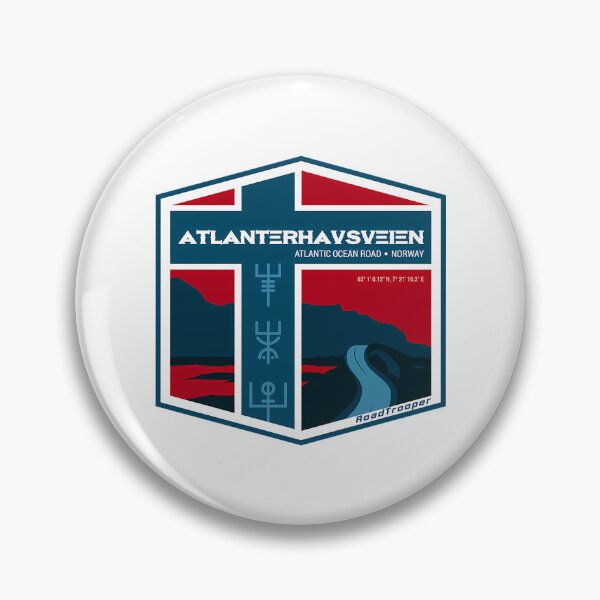 Item preview, Atlanterhavsveien 2 - Atlantic Ocean Road Norway T-Shirt Sticker Design designed and sold by yulnsjo.