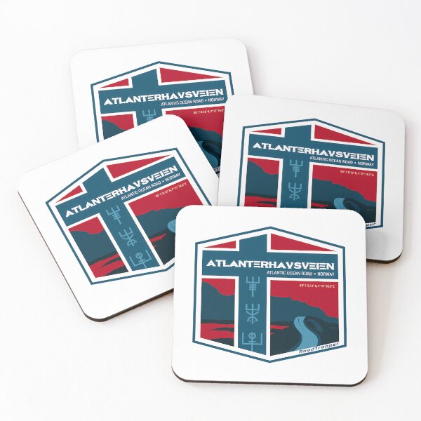 Item preview, Atlanterhavsveien 2 - Atlantic Ocean Road Norway T-Shirt Sticker Design designed and sold by yulnsjo.