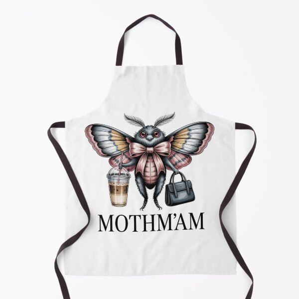 Item preview, Mothma'am Dark Humor Moth Coffee Lover Funny Cryptid Women designed and sold by ZACK ART.