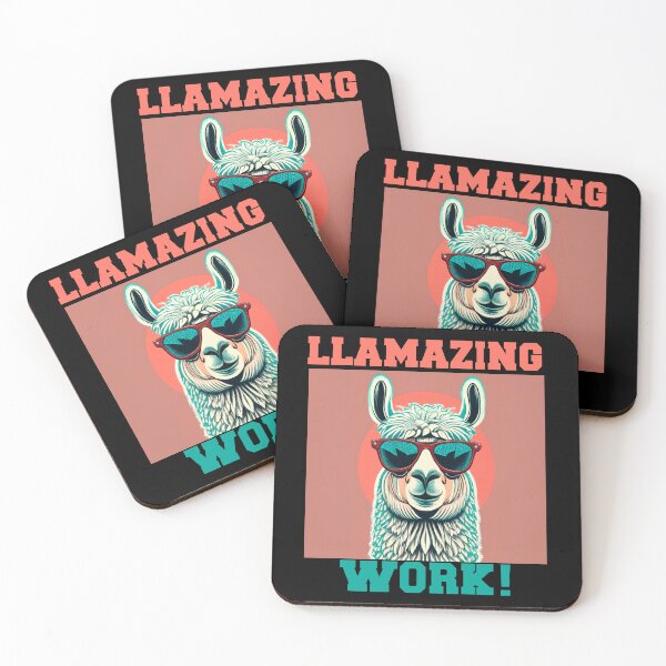Item preview, Llamazing Work, funny llama with sunglasses designed and sold by aponwao.