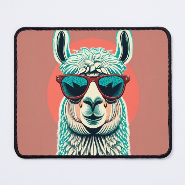 Item preview, Llamazing Work, funny llama with sunglasses designed and sold by aponwao.