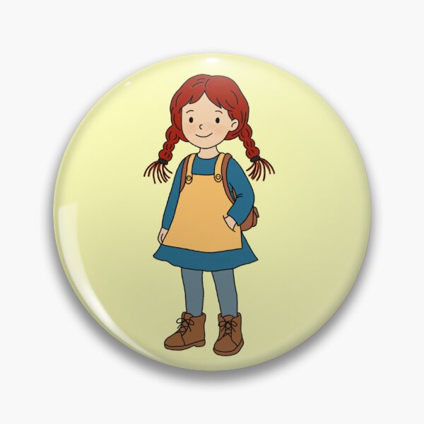 Item preview, Redhead girl with braids - 2000s retro illustration designed and sold by ZuriRetroPrints.