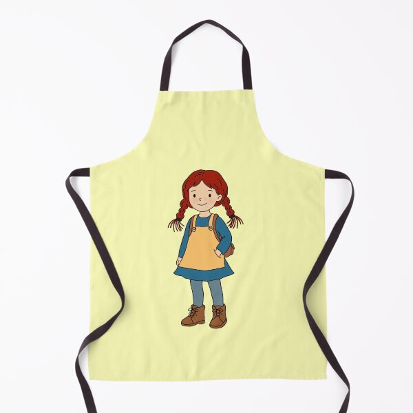Item preview, Redhead girl with braids - 2000s retro illustration designed and sold by ZuriRetroPrints.
