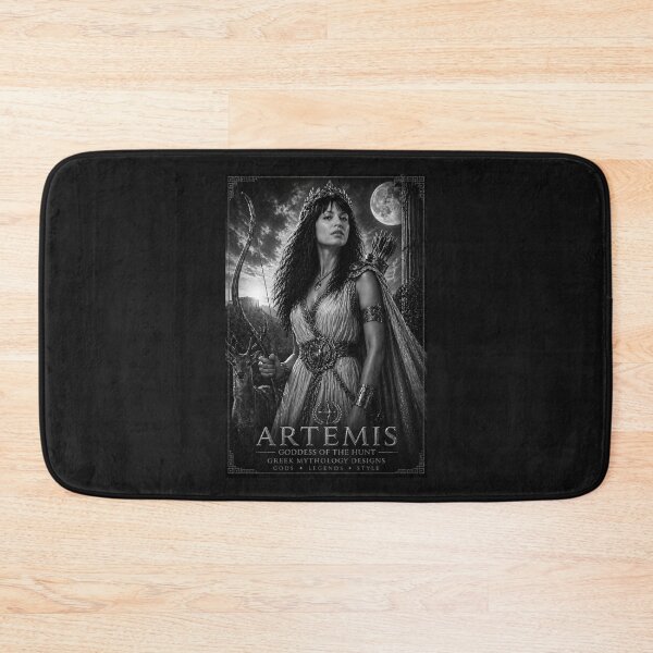 Item preview, ARTEMIS Black & White Edition – Greek Mythology Poster designed and sold by Ancient-Era.