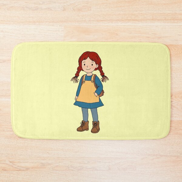 Item preview, Redhead girl with braids - 2000s retro illustration designed and sold by ZuriRetroPrints.