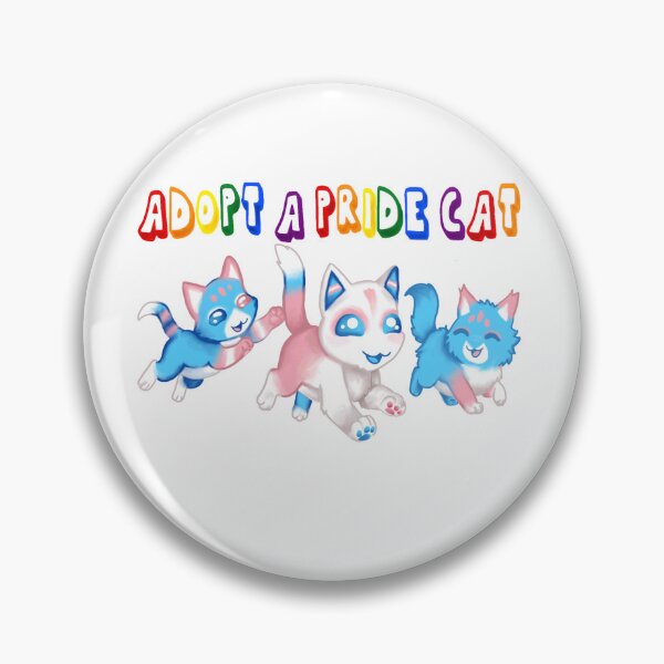 Item preview, Adopt A Pride Cat — Transgender designed and sold by HistoryHounds.