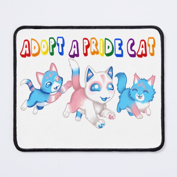 Item preview, Adopt A Pride Cat — Transgender designed and sold by HistoryHounds.