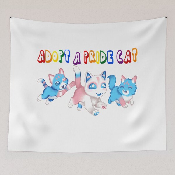 Item preview, Adopt A Pride Cat — Transgender designed and sold by HistoryHounds.