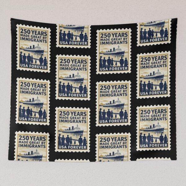 Item preview, 250 Years Made Great By Immigrants 3 designed and sold by Positive&FunnyThings.