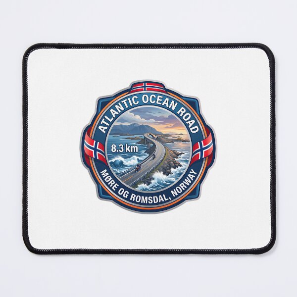 Item preview, Atlantic Ocean Road Epic Nordic Coastal Explorer designed and sold by yulnsjo.