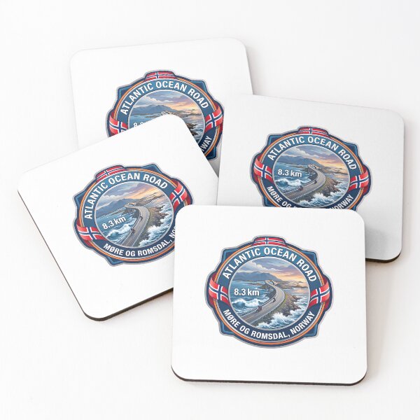 Item preview, Atlantic Ocean Road Epic Nordic Coastal Explorer designed and sold by yulnsjo.