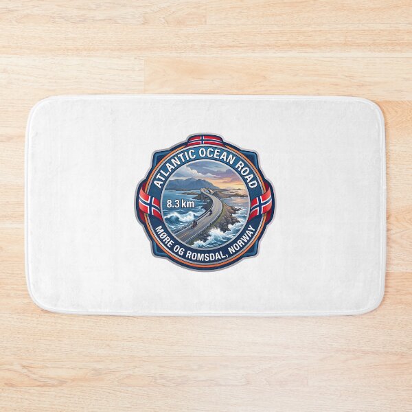 Item preview, Atlantic Ocean Road Epic Nordic Coastal Explorer designed and sold by yulnsjo.