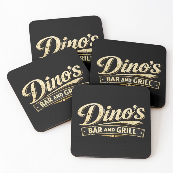 Item preview, Dino's Bar and Grill designed and sold by BarleyClover.