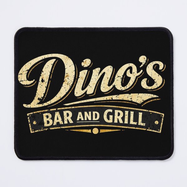 Item preview, Dino's Bar and Grill designed and sold by BarleyClover.