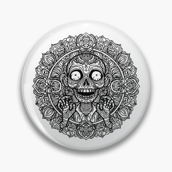 Item preview, Coloring Book Zombie Mandala designed and sold by HRSCreates.