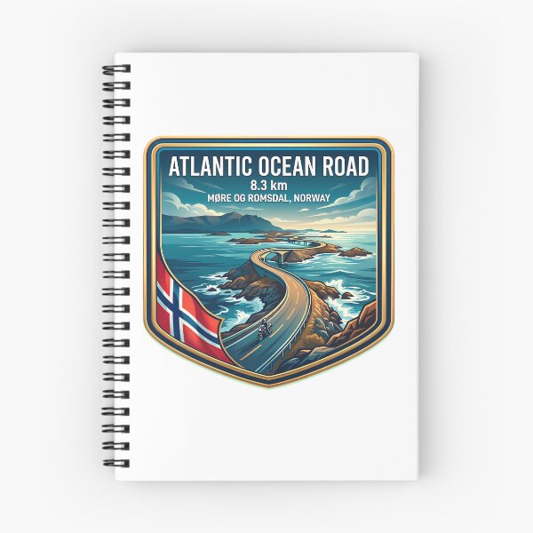 Item preview, Atlantic Ocean Road Epic Nordic Coastal Journey designed and sold by yulnsjo.