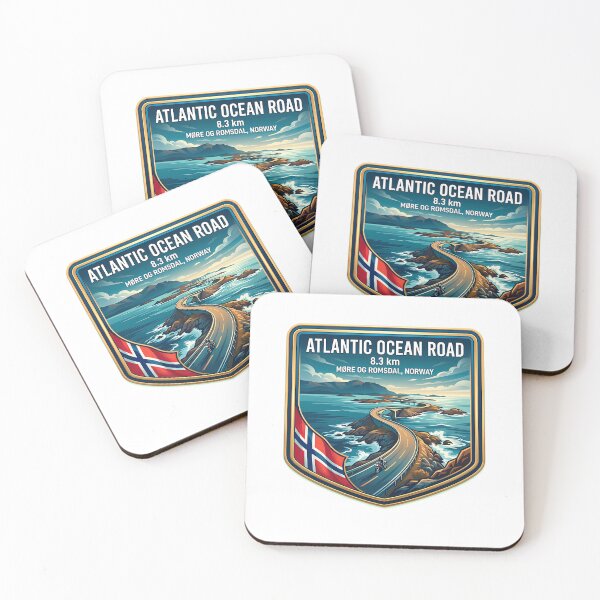 Item preview, Atlantic Ocean Road Epic Nordic Coastal Journey designed and sold by yulnsjo.