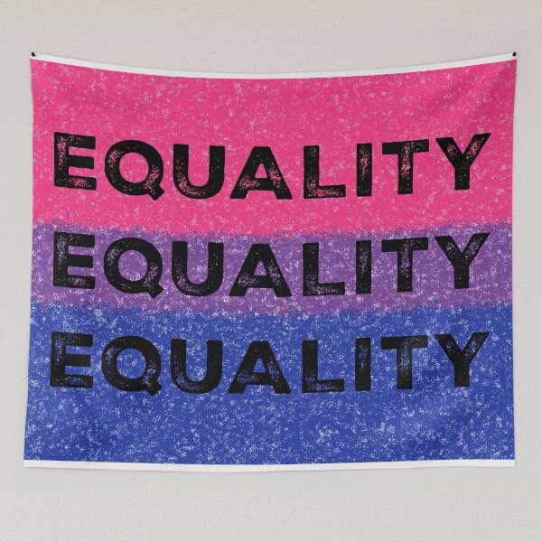 Item preview, Equality - Bisexual Flag designed and sold by Qweird Artistry.