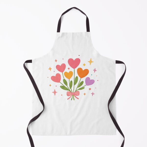 Item preview, Colorful Heart Bouquet Whimsical Pastel Valentine Aesthetic designed and sold by Rehnair.
