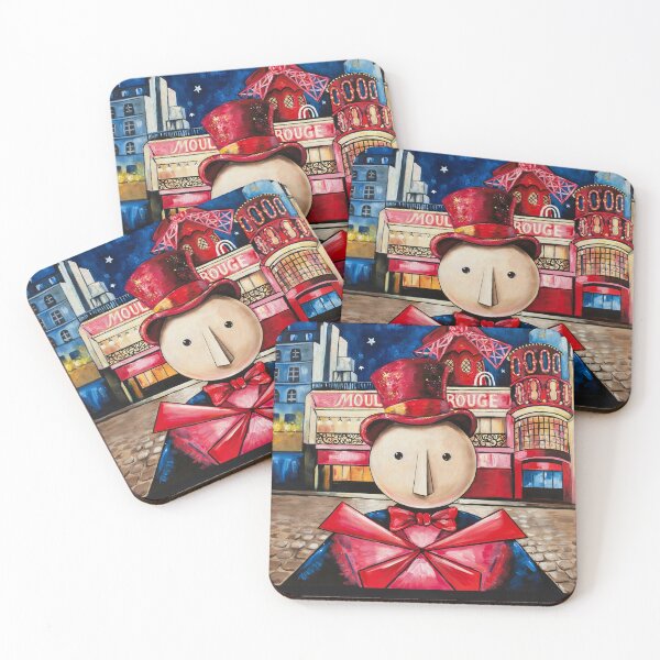 Item preview, Pigalle Paris Vintage Travel Poster - Quirky French Art Print designed and sold by LeQuirks.