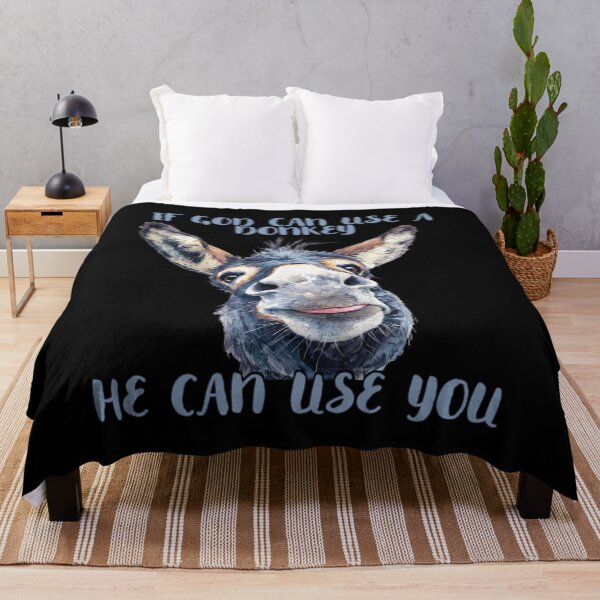 Item preview, If God Can Use A Donkey He Can Use You. designed and sold by EnchantedOwl.