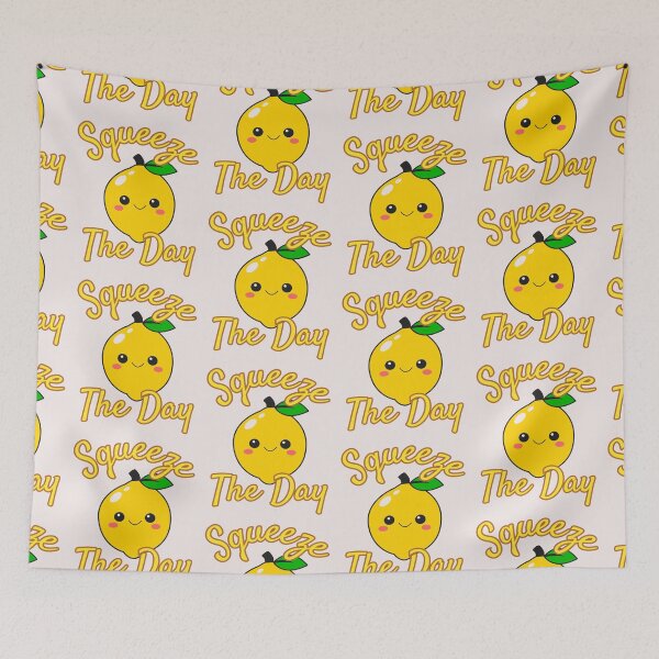 Item preview, Funny Lemon Juice Squeeze The Day designed and sold by erozzz.