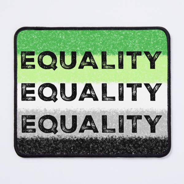 Item preview, Equality - Aromantic Flag designed and sold by Qweird Artistry.