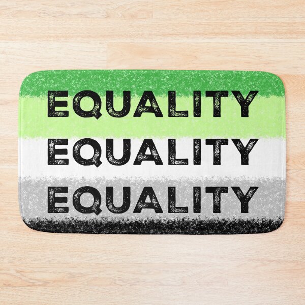 Item preview, Equality - Aromantic Flag designed and sold by Qweird Artistry.