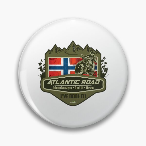 Item preview, Atlantic Ocean Road Norway Atlanterhavsvegen Sticker T-Shirt 01 designed and sold by yulnsjo.