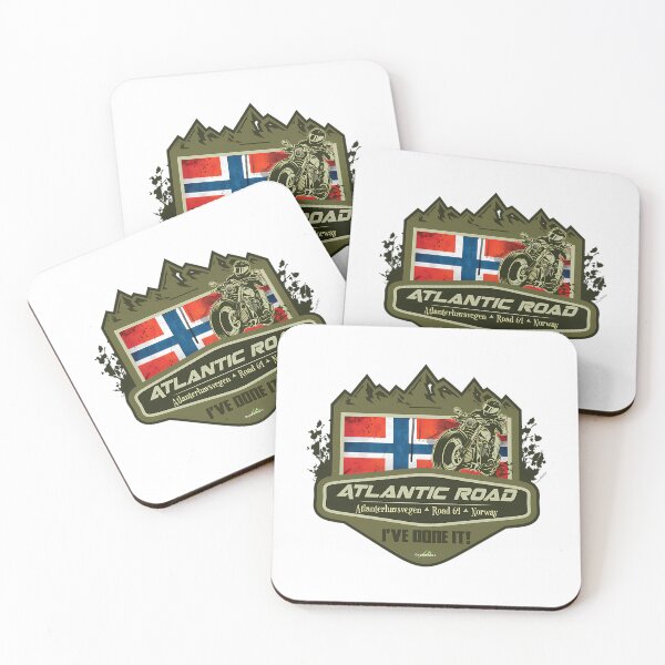 Item preview, Atlantic Ocean Road Norway Atlanterhavsvegen Sticker T-Shirt 01 designed and sold by yulnsjo.