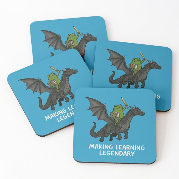Item preview, Making Learning Legendary - Funny Frog designed and sold by Gbriel3.