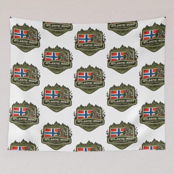 Item preview, Atlantic Ocean Road Norway Atlanterhavsvegen Sticker T-Shirt 01 designed and sold by yulnsjo.