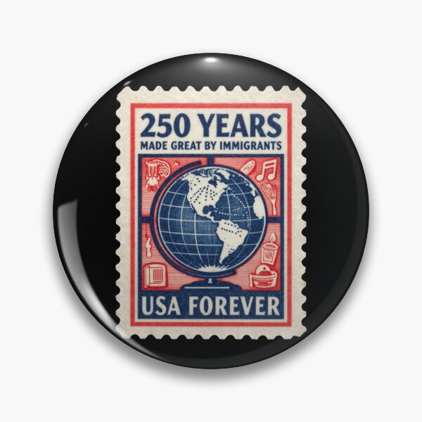 Item preview, 250 Years Made Great By Immigrants designed and sold by Positive&FunnyThings.