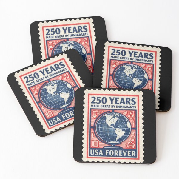 Item preview, 250 Years Made Great By Immigrants 4 designed and sold by Positive&FunnyThings.
