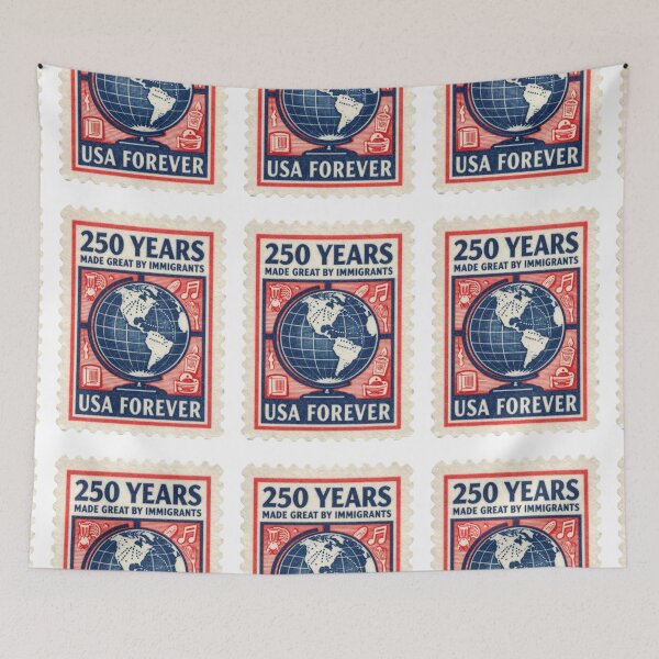 Item preview, 250 Years Made Great By Immigrants 4 designed and sold by Positive&FunnyThings.