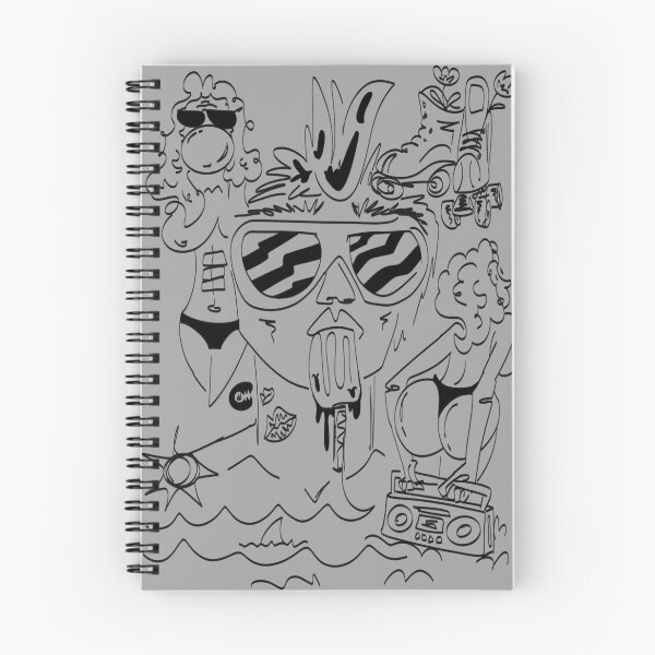 Item preview, Summer vibes scribbles designed and sold by OddCreatures.