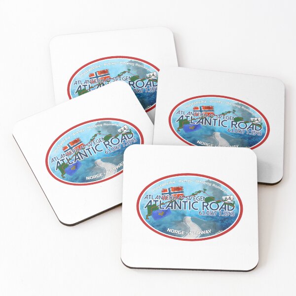Item preview, Atlantic Ocean Road Norway Atlanterhavsvegen Sticker T-Shirt 02 designed and sold by yulnsjo.