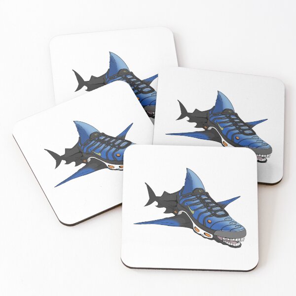 Item preview, Electric Blue Shark Sneaker Streetwear Mashup designed and sold by TrillMaison.