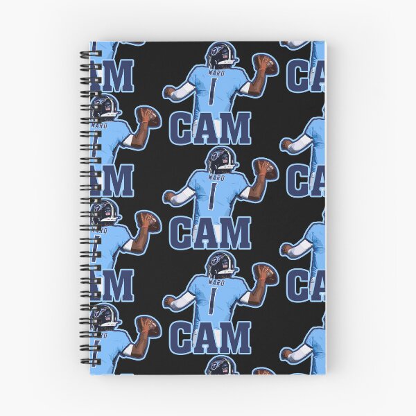 Item preview, Cam Ward Back View Football Artwork with Jersey Number and Name Design designed and sold by Zigmak.