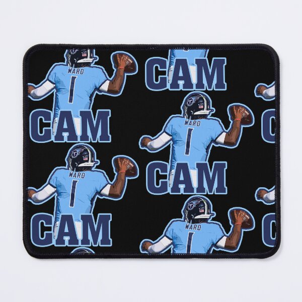 Item preview, Cam Ward Back View Football Artwork with Jersey Number and Name Design designed and sold by Zigmak.