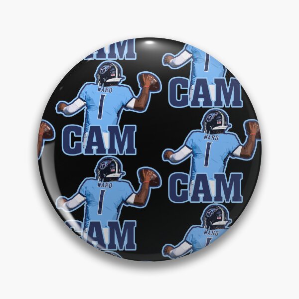Item preview, Cam Ward Back View Football Artwork with Jersey Number and Name Design designed and sold by Zigmak.